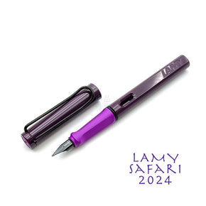 Lamy Safari Fountain Pen Violet Blackberry 2024 Special Edition - TY Lee Pen Shop