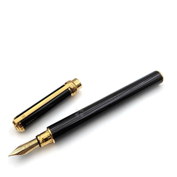 S.T. DUPONT GATSBY Lacquer Fountain Pen - Lapis Black (Chinese
