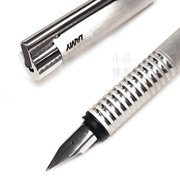 LAMY LOGO Brushed Stainless Steel 06 - TY Lee Pen Shop - TY Lee