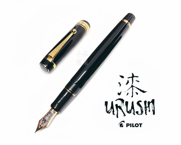 PILOT Custom 845 Urushi Pen Fountain Pen Ebonite Black - TY Lee
