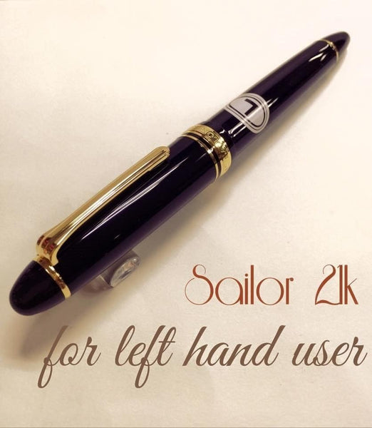 Sailor Profit 21 Lefty Black Fountain Pen - TY Lee Pen Shop - TY