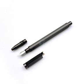 SKB 【RS-101】Changing dual-purpose pen fountain pen / ballpoint pen " gun black" - TY Lee Pen Shop