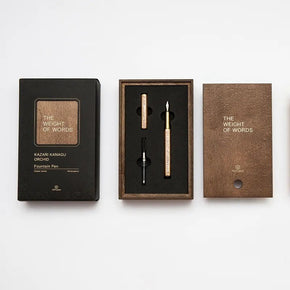 Y STUDIO Classic Renaissance - KAZARI KANAGU Fountain Pen - (Orchid) 14k - TY Lee Pen Shop