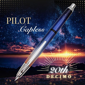 PILOT Capless Decimo 20th Anniversary Limited Edition – 18K Fountain Pen