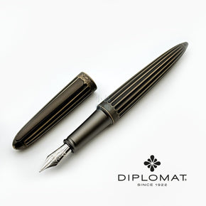 DIPLOMAT Spacetec Fountain Pen – Stainless Steel Nib (Made in Germany) - TY Lee Pen Shop
