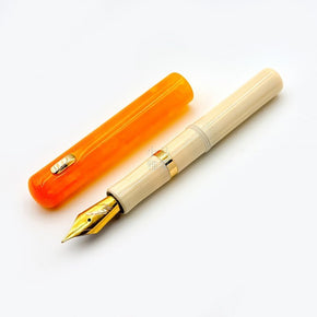 Fine Writing PENCKET Pocket Series 『 AMBER 』 Short Fountain Pen - TY Lee Pen Shop