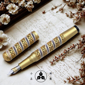 Galaxy Nebula – 990 Sterling Silver Fountain Pen - TY Lee Pen Shop