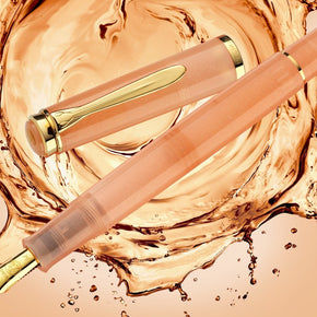Germany PELIKAN Classic M200 Apricot Agate Fountain Pen + Ink Gift Set - TY Lee Pen Shop