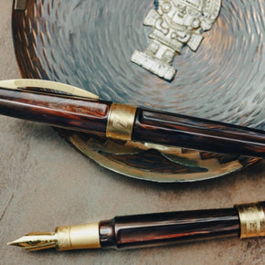 Italy Visconti Medici Mirage Mythology Series Fountain Pen - “Apollo, God of the Sun” - TY Lee Pen Shop