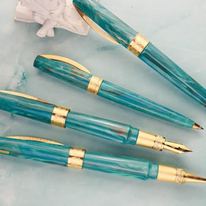 Italy Visconti Medici Mirage Mythology Series Fountain Pen - “Athena, Goddess of Wisdom” - TY Lee Pen Shop