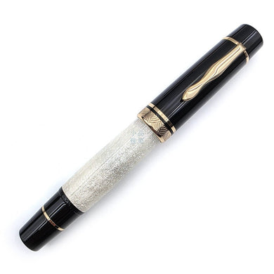 No. 8 Oversize Nib MAJOHN P139 『Starry White』 Piston Fountain