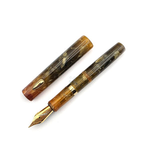 Taiwan Fine Writing International - Pencket Pocket Series: Garnet Short Fountain Pen Pencket Pocket Series – Garnet (Gold Nib) - TY Lee Pen Shop