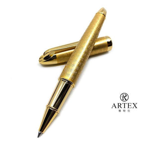 Artex The Heart Sutra Rollerball Pen Gold - TY Lee Pen Shop