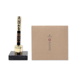 ARTEX x National Palace Museum Gold Indian Lotus Rollerball Pen Gift Set - TY Lee Pen Shop