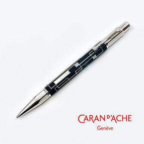 CARAN D'ACHE 1001branch VARIUS LINK Ebony Mother-of-pearl Mechanical pencil - TY Lee Pen Shop