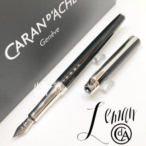 CARAN D'ACHE LEMAN SLIM 18K black - TY Lee Pen Shop