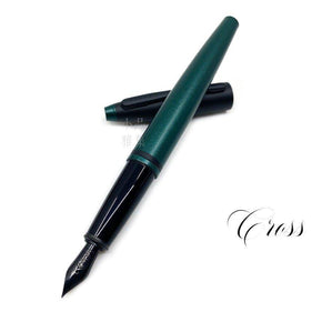 CROSS Calais green-black Fountain Pen - TY Lee Pen Shop