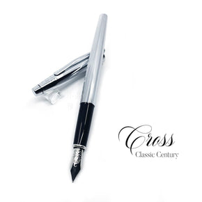 CROSS CLASSIC CENTURY chrome-silver Fountain Pen - TY Lee Pen Shop