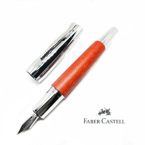 Faber-Castell e-motion reddish brown fountain pen - TY Lee Pen Shop