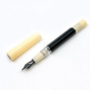 Finewriting emblem Piston fountain pen ivory-black - TY Lee Pen Shop