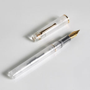 Finewriting Window View Series Fully Transparent Pen (gold Clip) - TY Lee Pen Shop