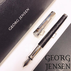 GEORG JENSEN 925 BESPOKE ALLIGATOR BLACK - TY Lee Pen Shop