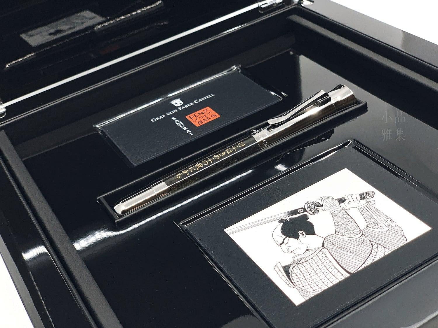 Graf von Faber-Castell Pen of the year 2019 Samurai placcata