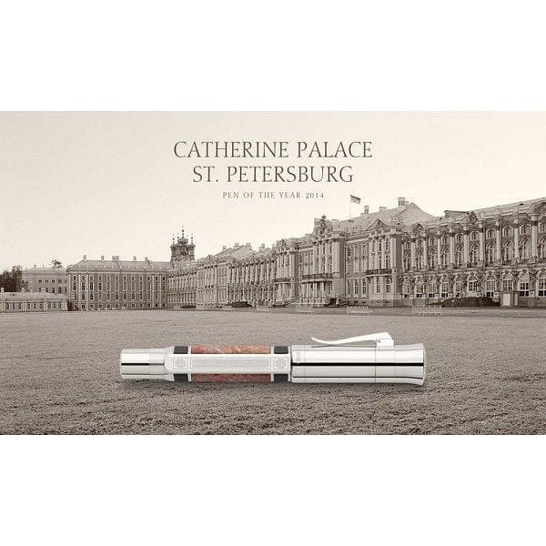 Graf-Von Faber-Castell Pen of the Year 2014 platinum-plated - TY Lee Pen  Shop - TY Lee Pen Shop