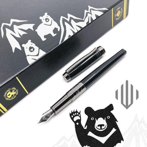 [IWI] Safari Fountain Pen Formosan Black Bear - TY Lee Pen Shop