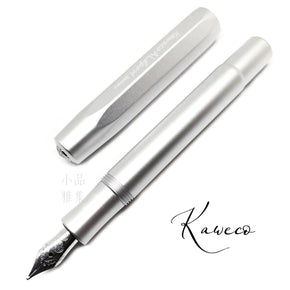 KAWECO AL SPORT Fountain Pen SILVER - TY Lee Pen Shop