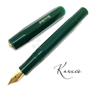 KAWECO SPORT Fountain Pen green（gold nib） - TY Lee Pen Shop