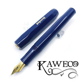 KAWECO SPORT Fountain Pen NAVY BLUE（ gold nib) - TY Lee Pen Shop