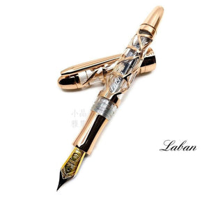 LABAN 300 Skeleton Fountain Pen-Rose Gold - TY Lee Pen Shop