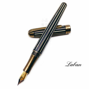 LABAN Antique’II Fountain Pen-Gold - TY Lee Pen Shop