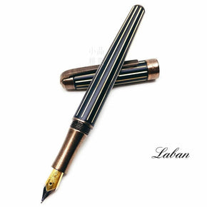 LABAN Antique’II Fountain Pen-Rose Gold - TY Lee Pen Shop