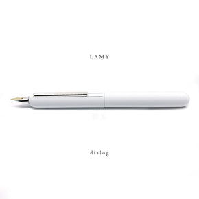 LAMY DIALOG3 074 14K PIANO-WHITE - TY Lee Pen Shop