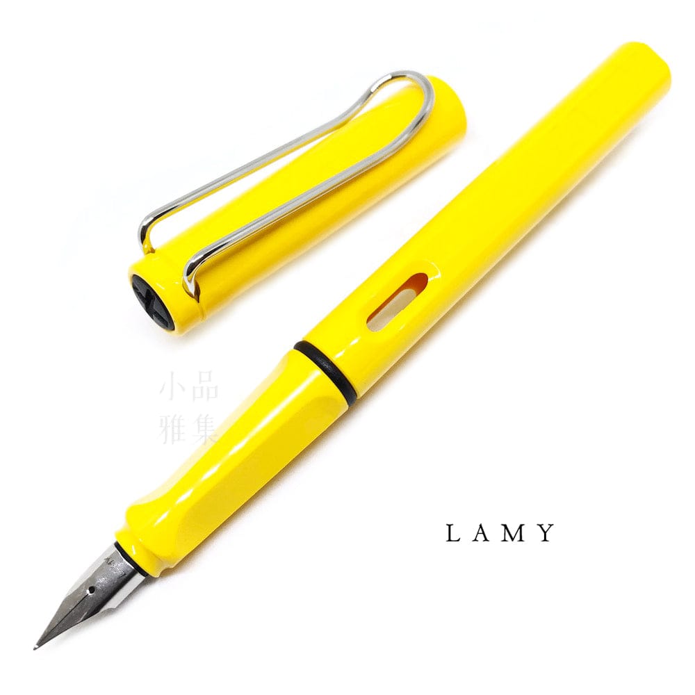 Lamy Safari Füllhalter – Gelb, Wählbare Federstärke EF, F, M, B, LH, Aus Deutschland