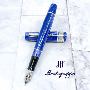 MONTEGRAPPA X SAILOR 80 limited edition AMMIRAGLIO 1939 18K BLUE - TY Lee Pen Shop