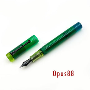 OPUS 88 DEMO 2024 Foutain pen green - TY Lee Pen Shop