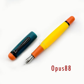 OPUS 88 OMAR PUMPKIN Fountain pen - TY Lee Pen Shop