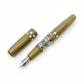 OPUS 88 Rabbit mother-of-pearl inlay Fountain Pen - TY Lee Pen Shop