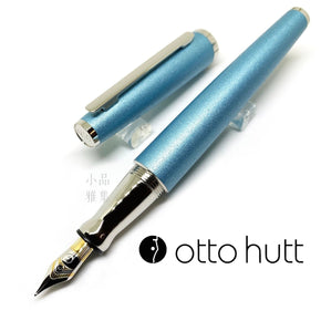 OTTO HUTT Design 06 Fountain Pen BLUE/SILVER CLIP - TY Lee Pen Shop