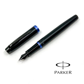 PARKER IM matte black-blue - TY Lee Pen Shop