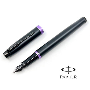 PARKER IM matte black-purple - TY Lee Pen Shop