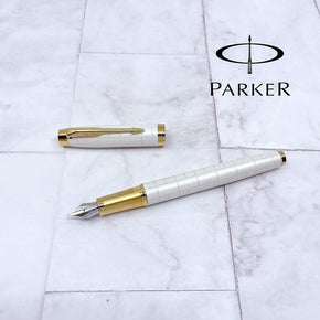 PARKER new IM white-gold - TY Lee Pen Shop