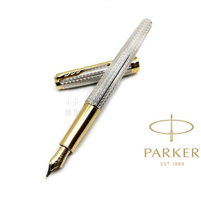 PARKER SONNET 18K Sterling silver wave pattern - TY Lee Pen Shop