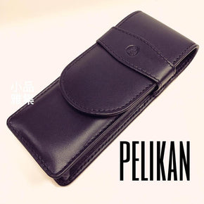 PELIKAN Genuine Leather Pen Case (Upright Pack of 3) - TY Lee Pen Shop