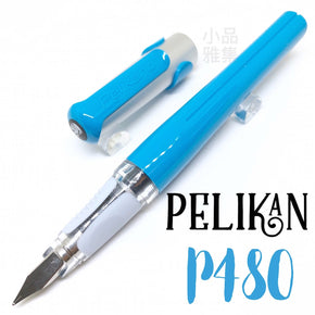 PELIKAN P480 Fountain Pen blue - TY Lee Pen Shop