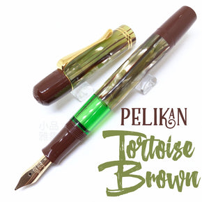 Pelikan Special Edition M101N Tortoise 14K Fountain Pen - TY Lee Pen Shop