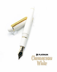 PLATINUM #3776 CENTURY PNB-13000 CHENONCEAU WHITE NEW 14k - TY Lee
